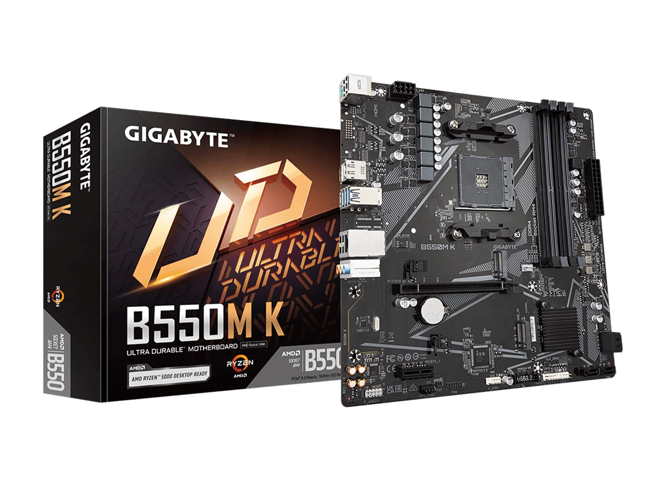 MOTHER GIGABYTE B550M K AM4