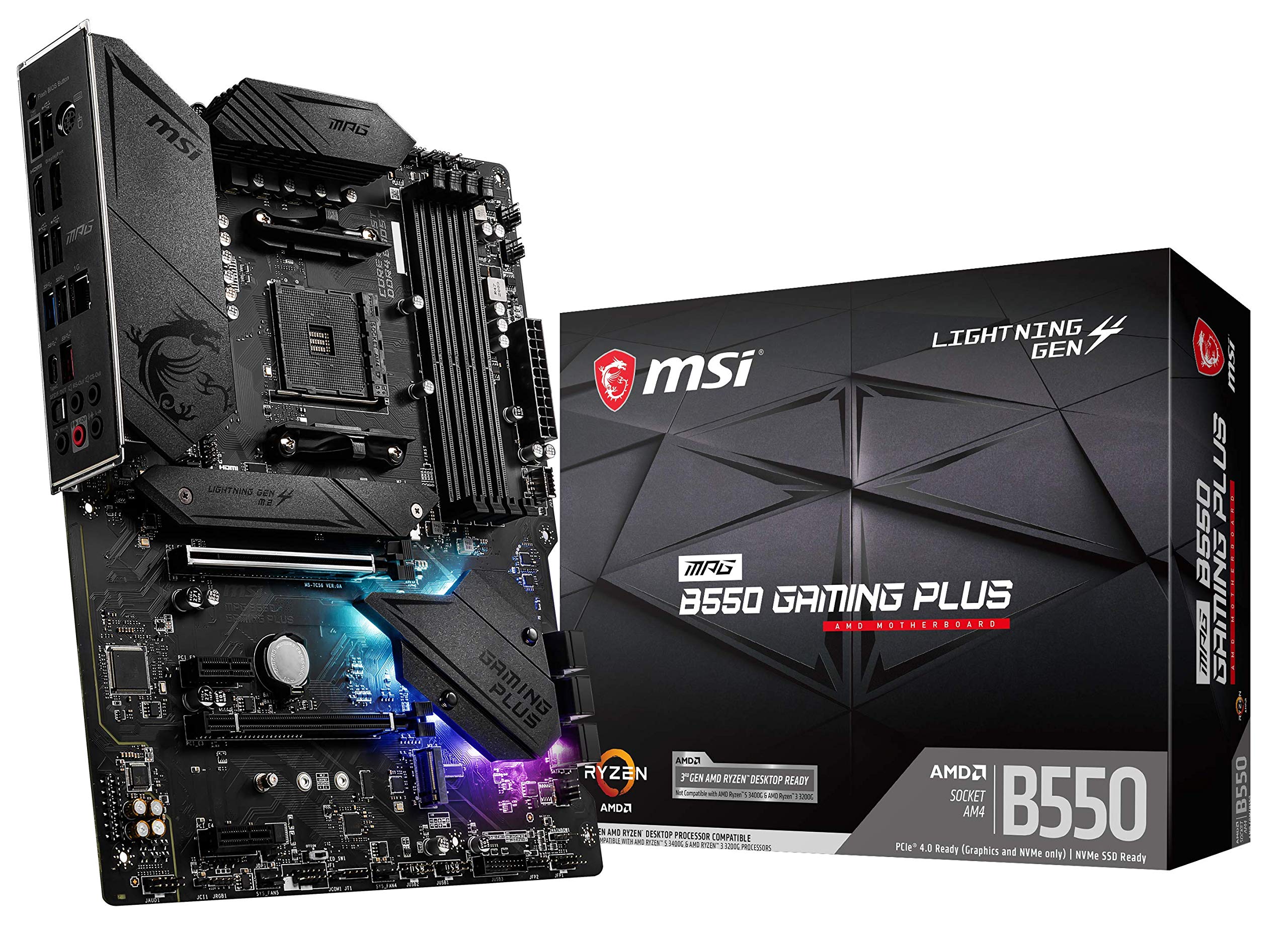 MOTHER MSI MAG B550 GAMING PLUS AM4