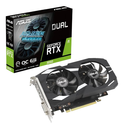 VGA ASUS RTX 3050 6GB DUAL OC