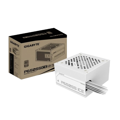 FUENTE GAMER GIGABYTE 650W 80 PLUS SILVER ATX 3.0 ICE