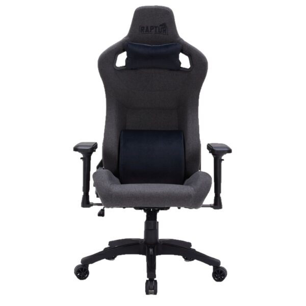 SILLA GAMER RAPTOR THRONE R20 TELA GRIS