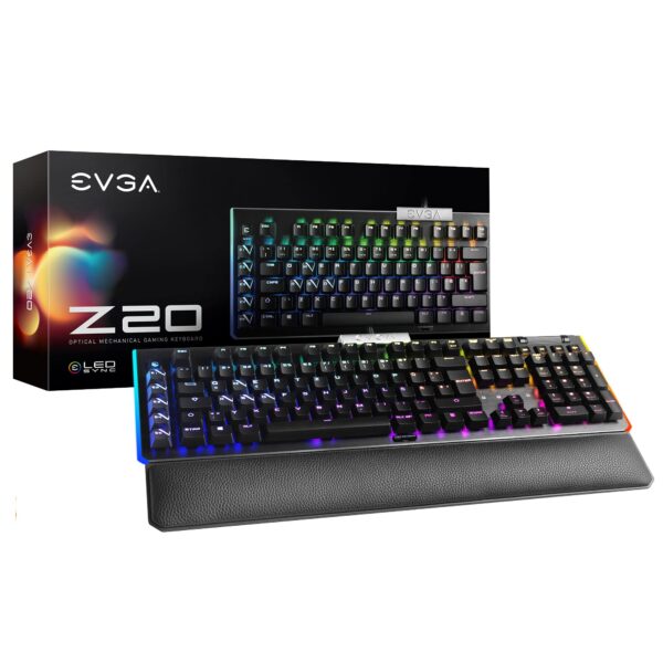 TECLADO EVGA Z20 MECANICO OPTICO LINEAR RGB ESP