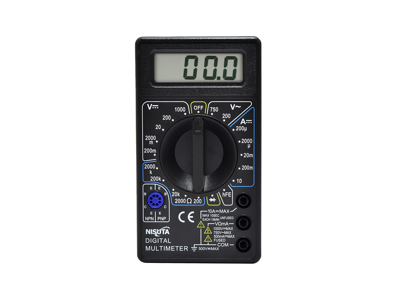 TESTER MULTIMETRO DIGITAL MINI AUTORANGO NSTEDIMI