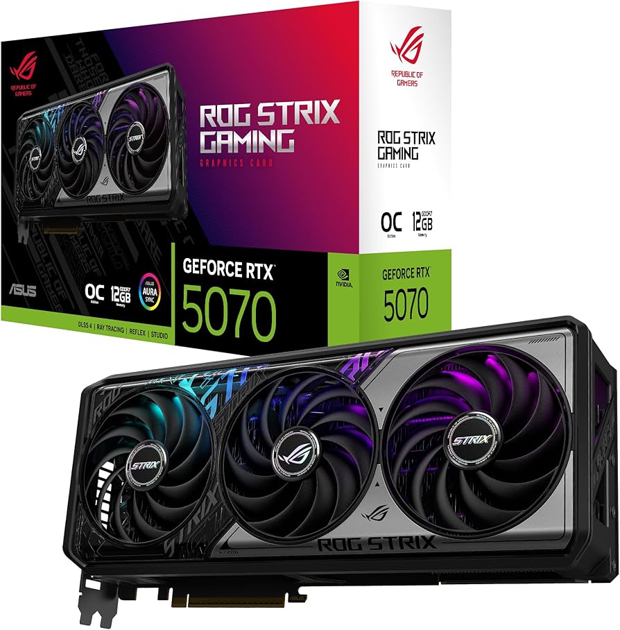 VGA ASUS RTX 5070 TI ROG STRIX 16GB OC