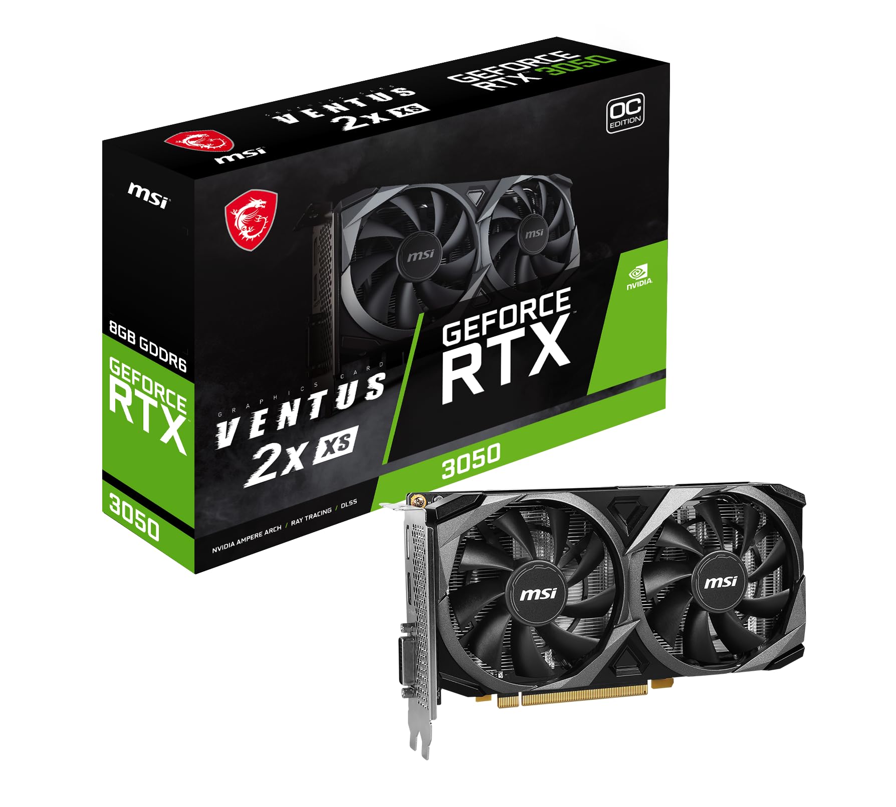 VGA MSI RTX 3050 6GB VENTUS 2X XS OC