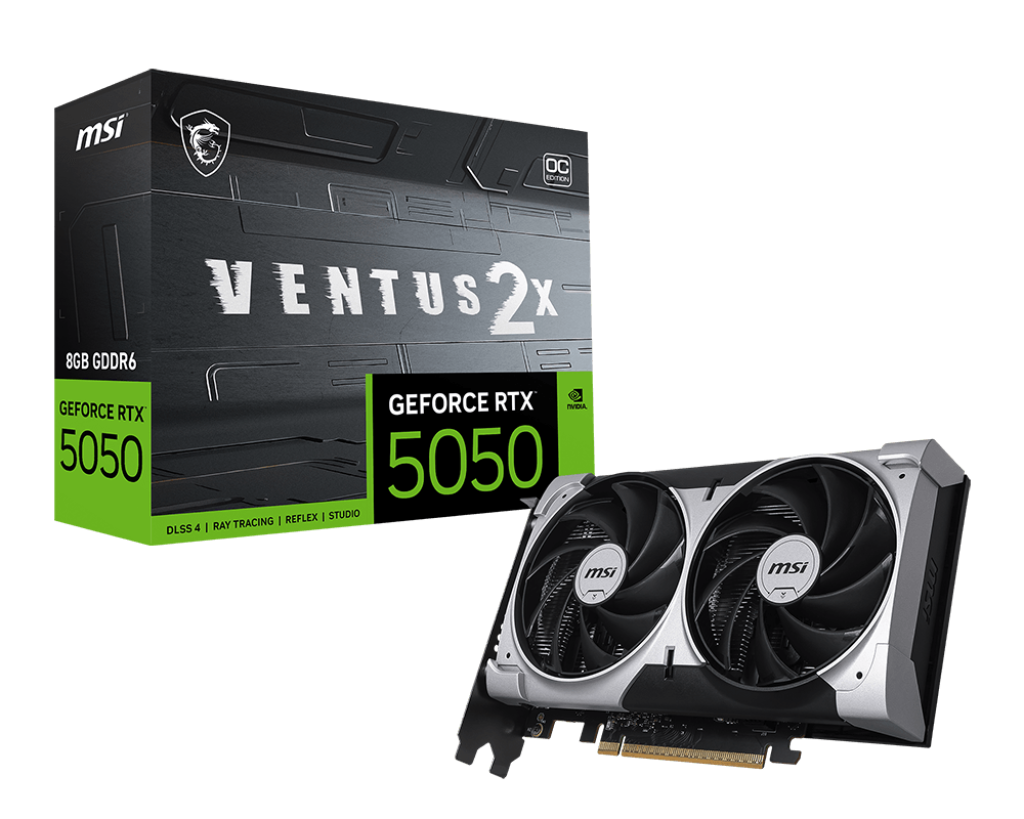 VGA MSI RTX 5050 8GB VENTUS 2X OC