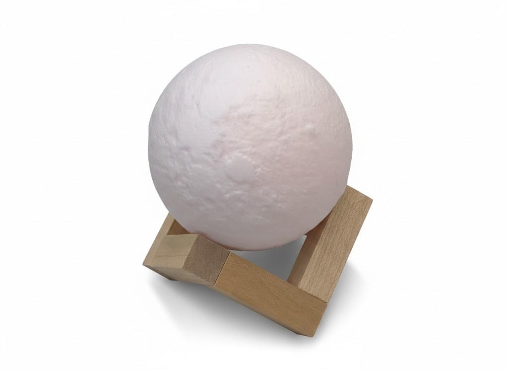 LÁMPARA CON FORMA DE LUNA CHICA (8 CM)